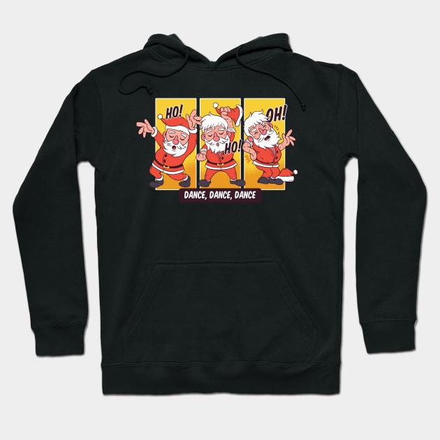 HOHOH Santa Xmas dance Hoodie by otaku_sensei6